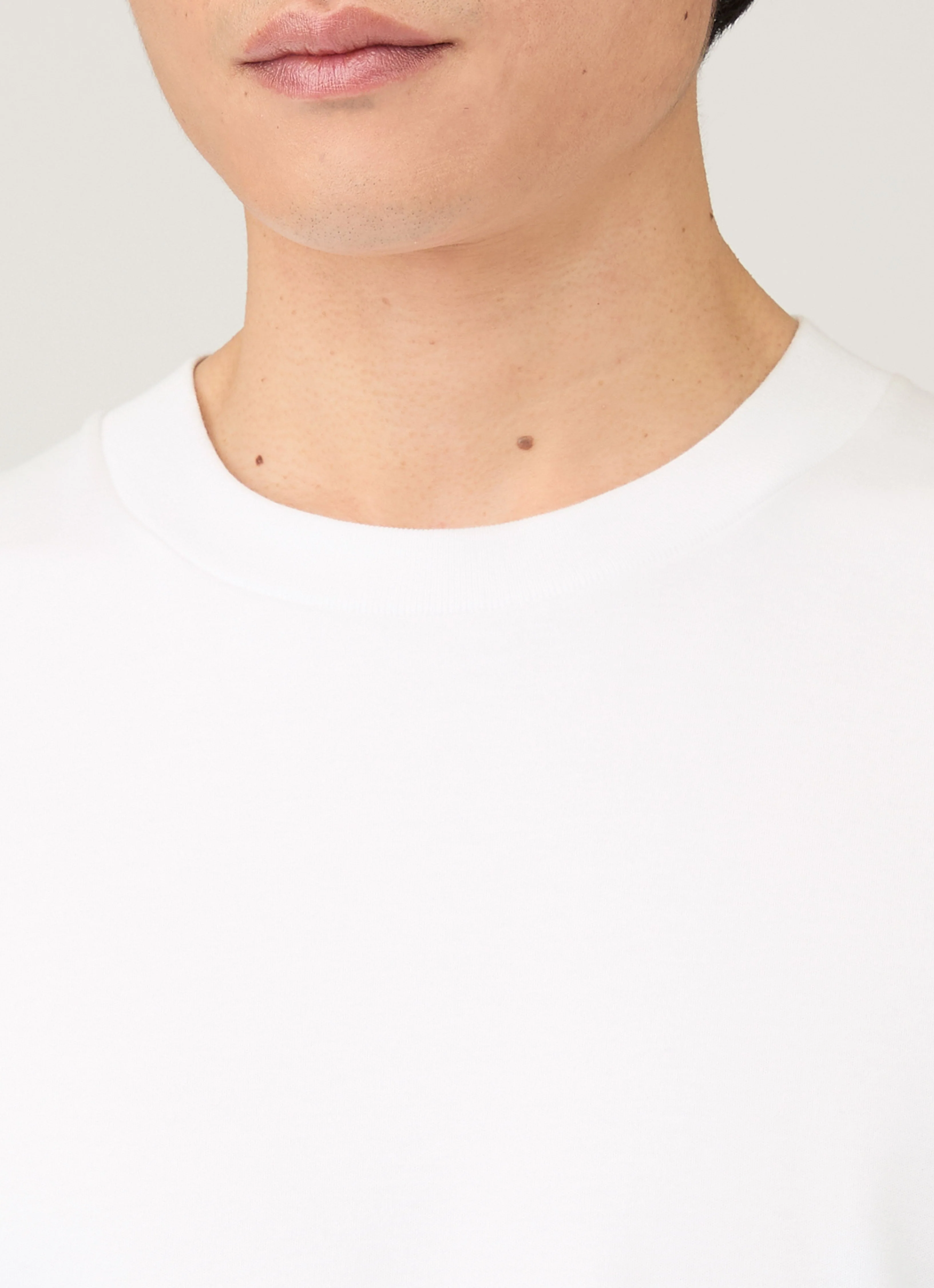Men's Oversized Heavyweight T-shirt in White - Image 6