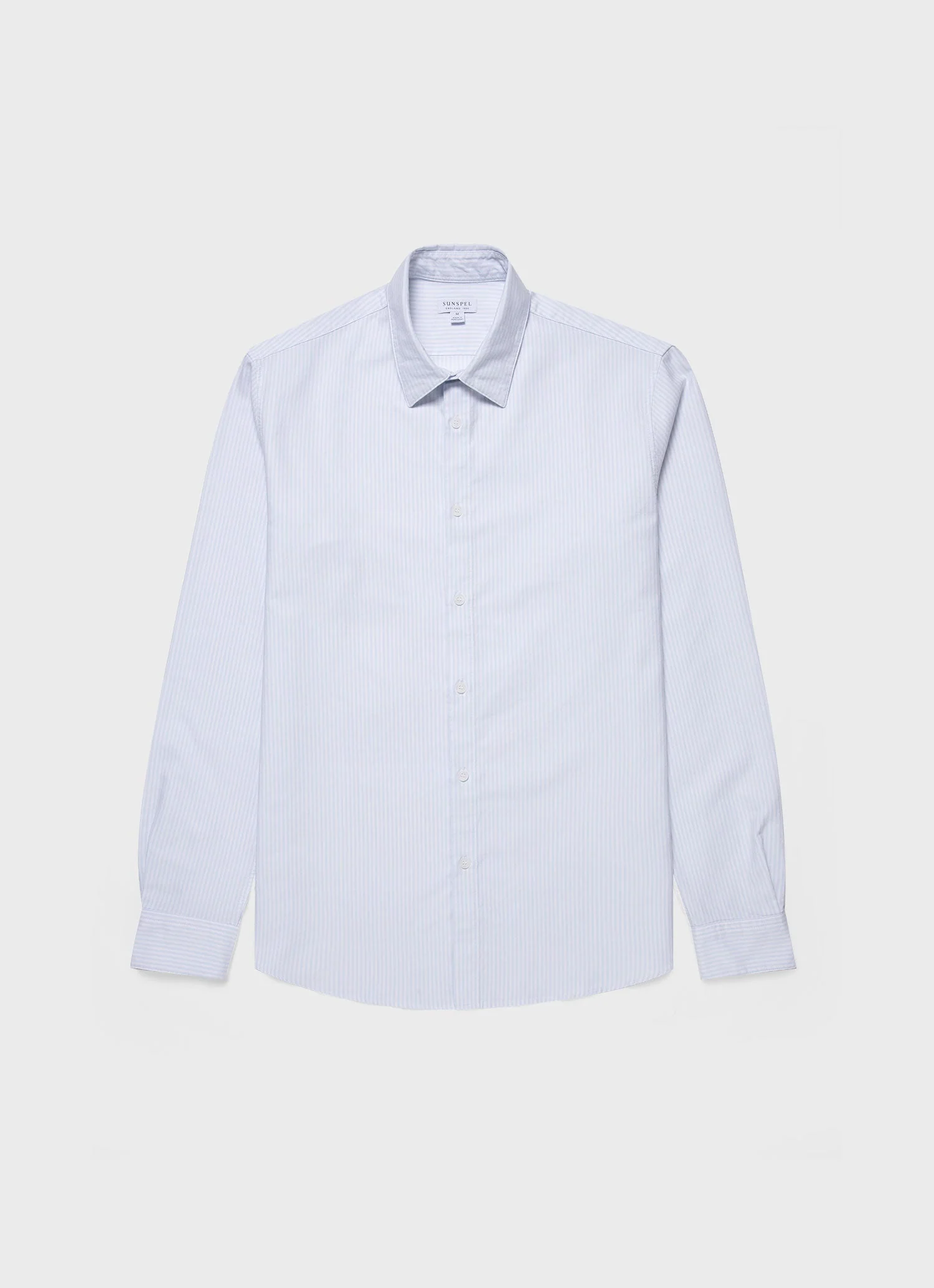 Men's Oxford Shirt in Light Blue/White