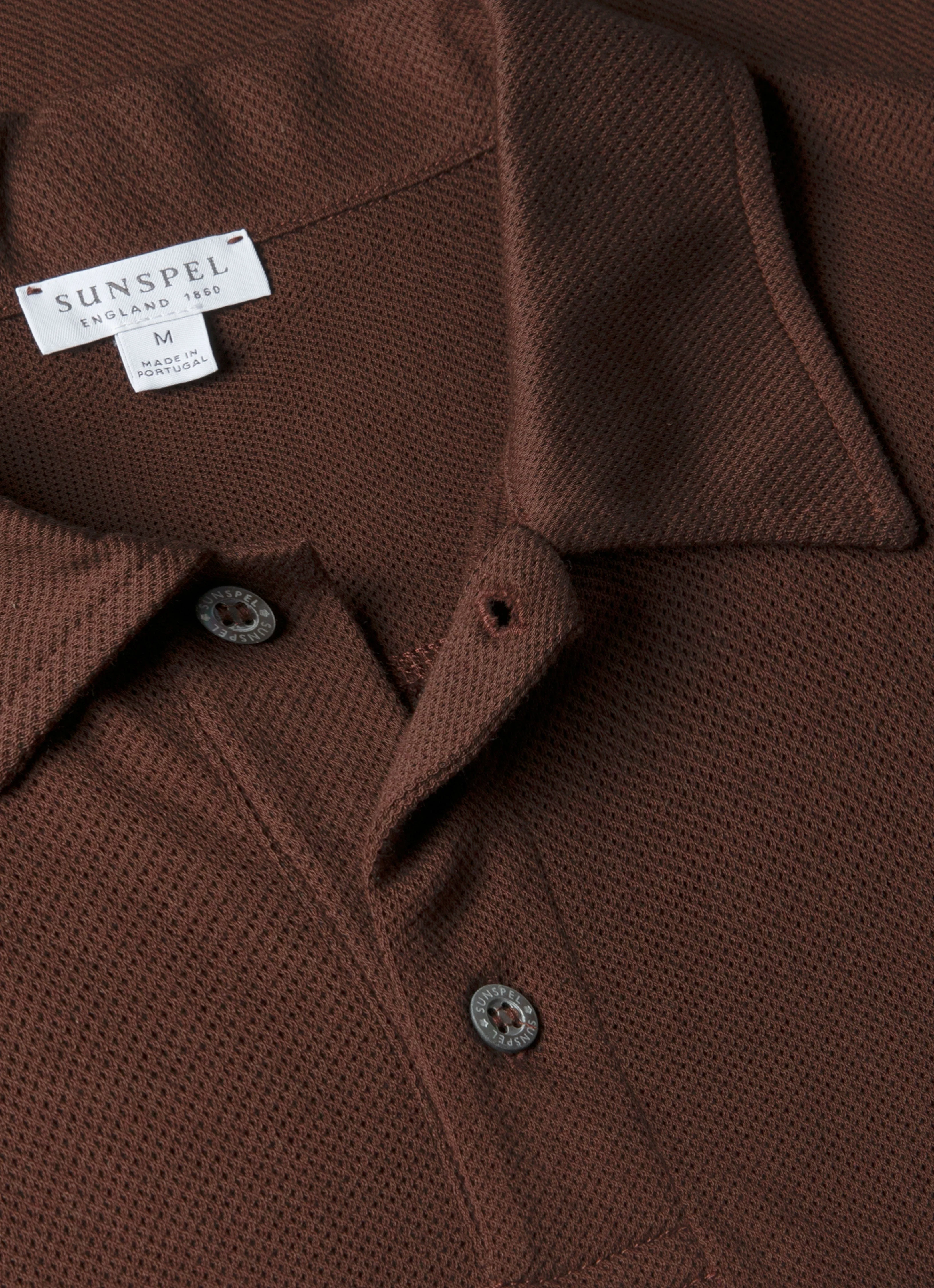 Men's Regular Fit Riviera Polo Shirt in Bakelite - Image 4