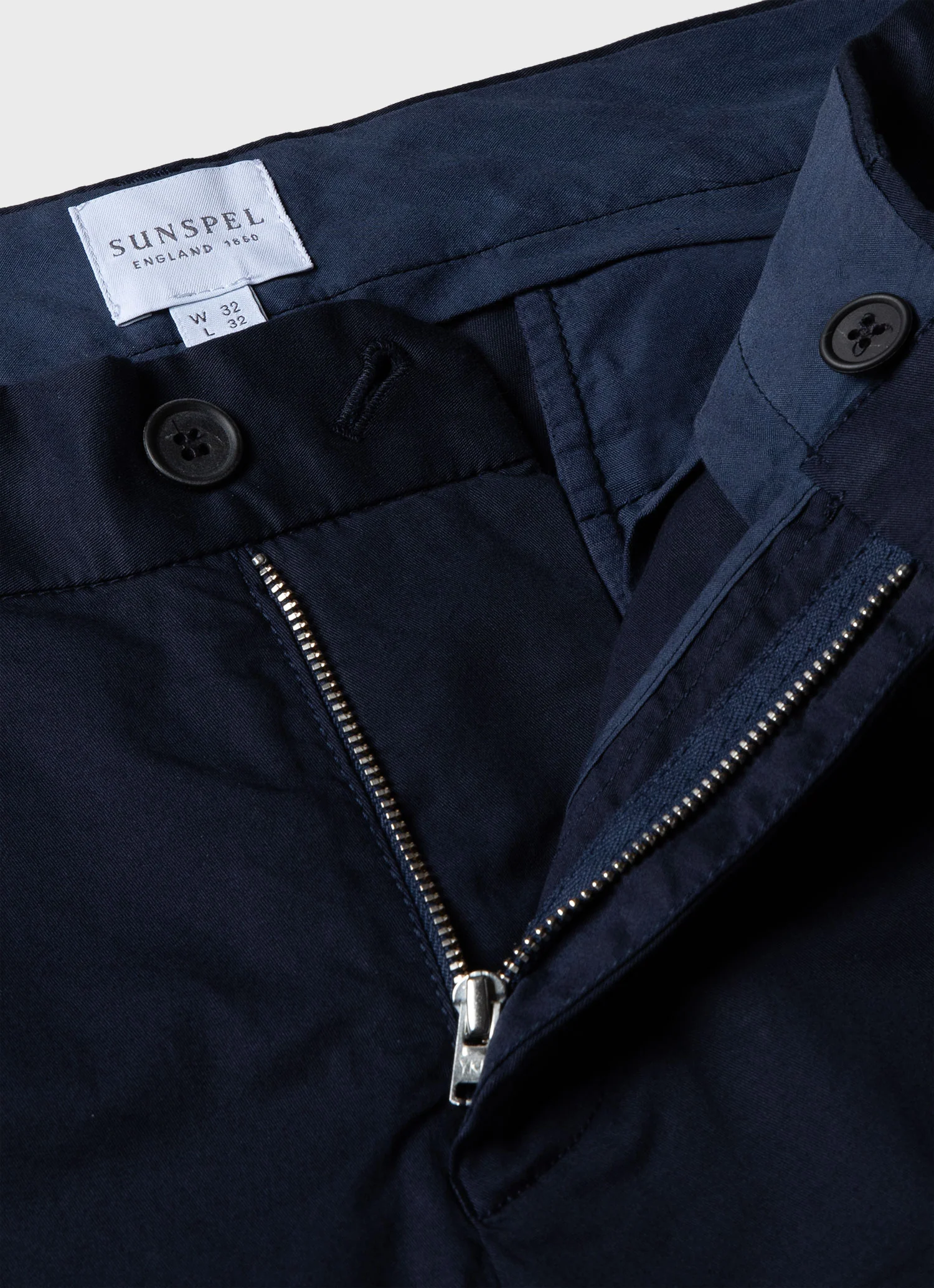 Men's Regular Fit Stretch Chino in Navy - Image 4