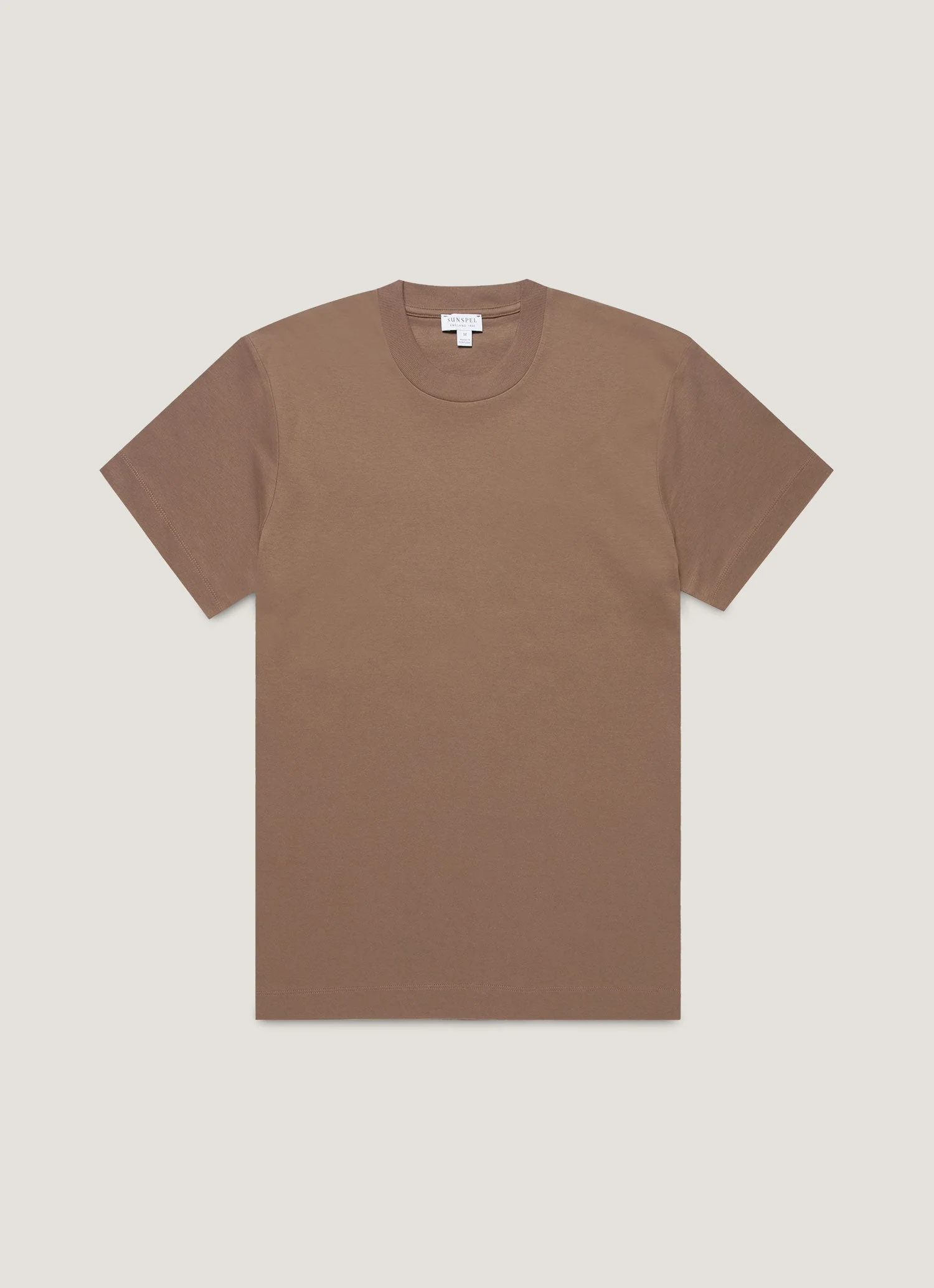 Men's Relaxed Fit Heavyweight T-shirt in Bark