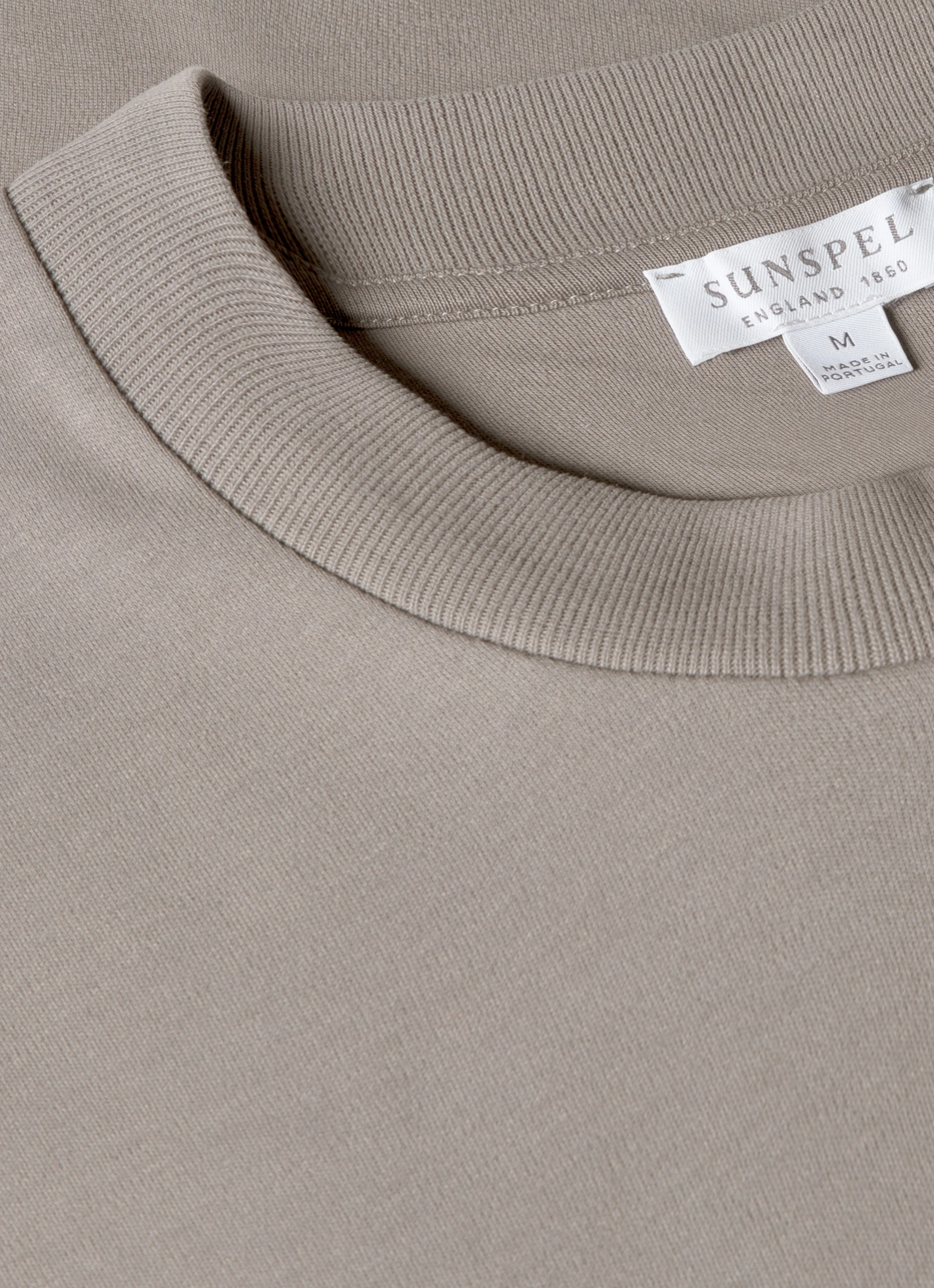 Men's Relaxed Fit Heavyweight T-shirt in Iron Grey - Image 4