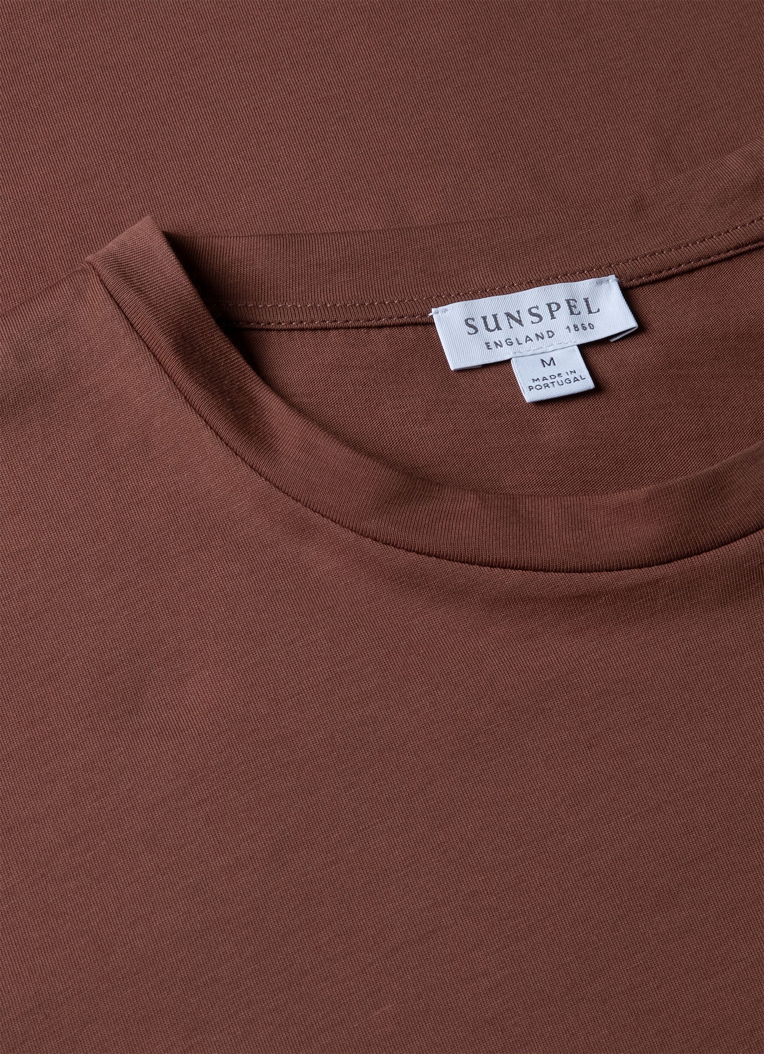 Men's Riviera Midweight T‑shirt in Brown - Image 4