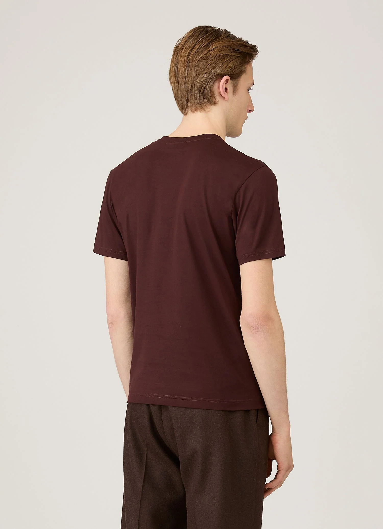 Men's Riviera Midweight T-shirt in Bakelite - Image 5
