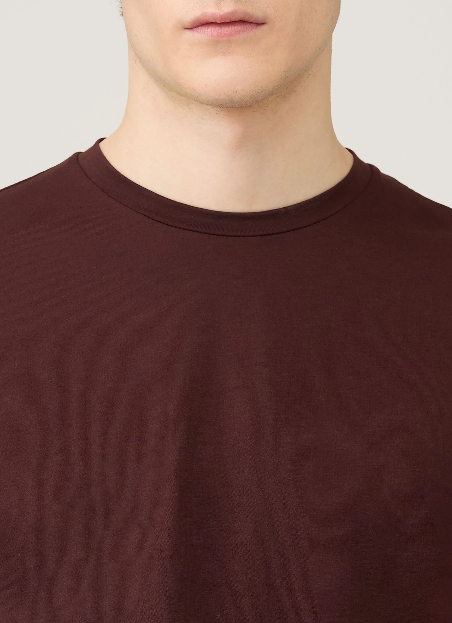 Men's Riviera Midweight T-shirt in Bakelite - Image 6