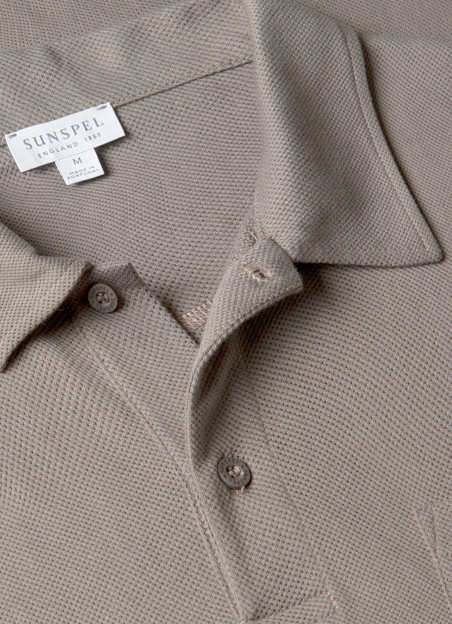Men's Riviera Polo Shirt in Iron Grey - Image 4