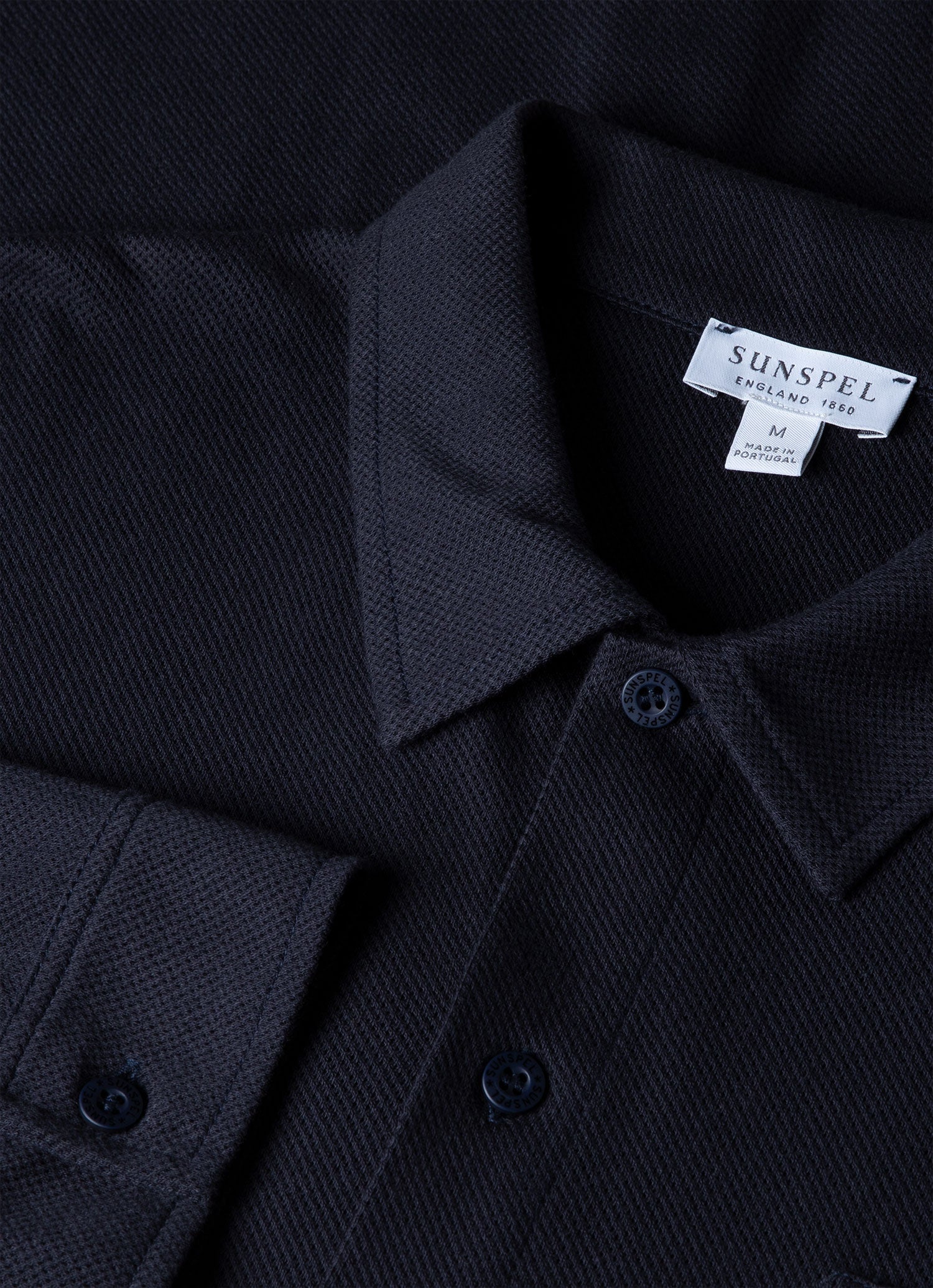 Men's Riviera Shirt in Navy - Image 4