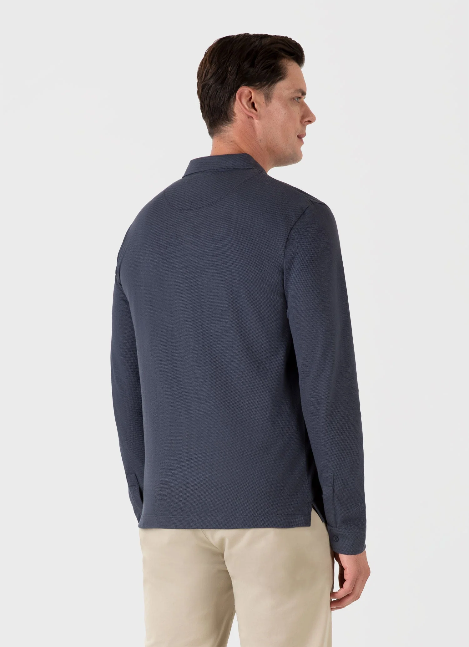 Men's Riviera Shirt in Slate Blue - Image 5
