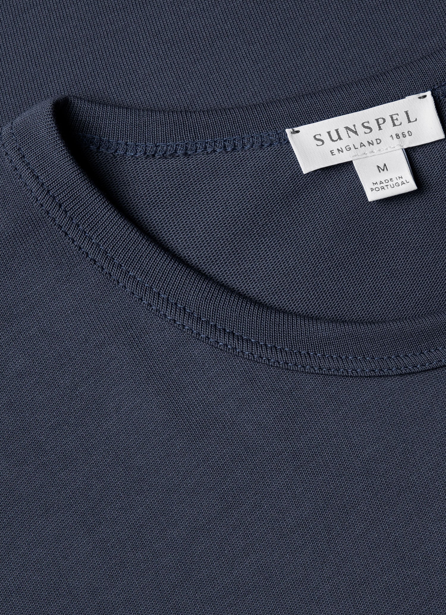 Men's Single Jersey T-shirt in Slate Blue - Image 4