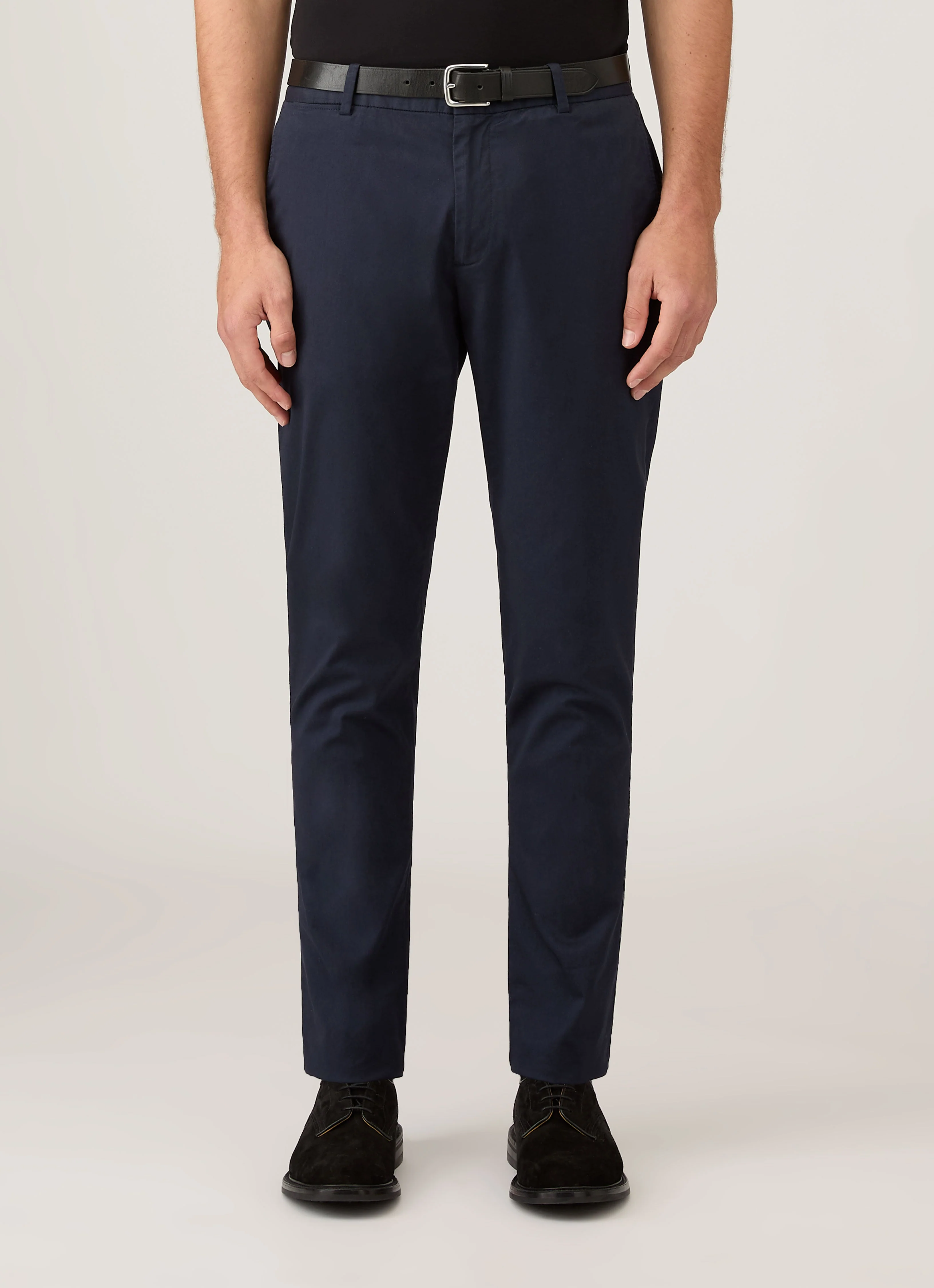 Men's Slim Fit Chino in Navy - Image 2
