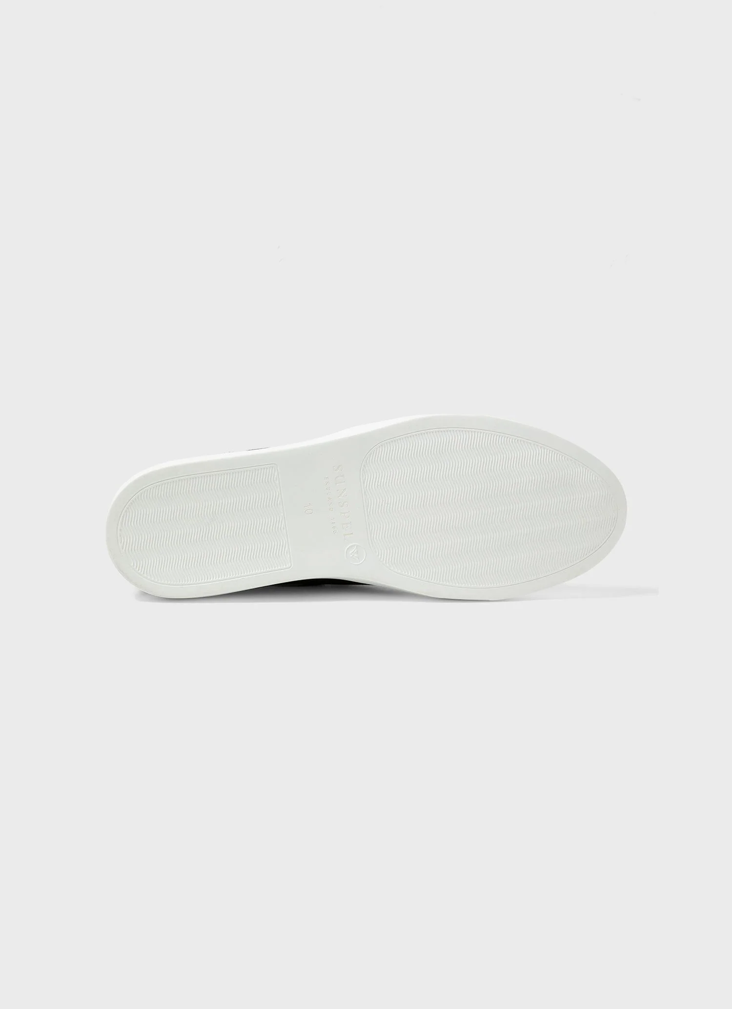 Men's Slip on Trainer in Black - Image 3