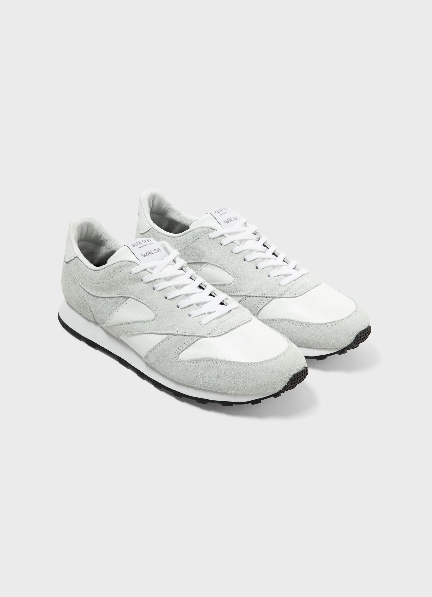 Sunspel and Walsh Trainer in White - Image 2