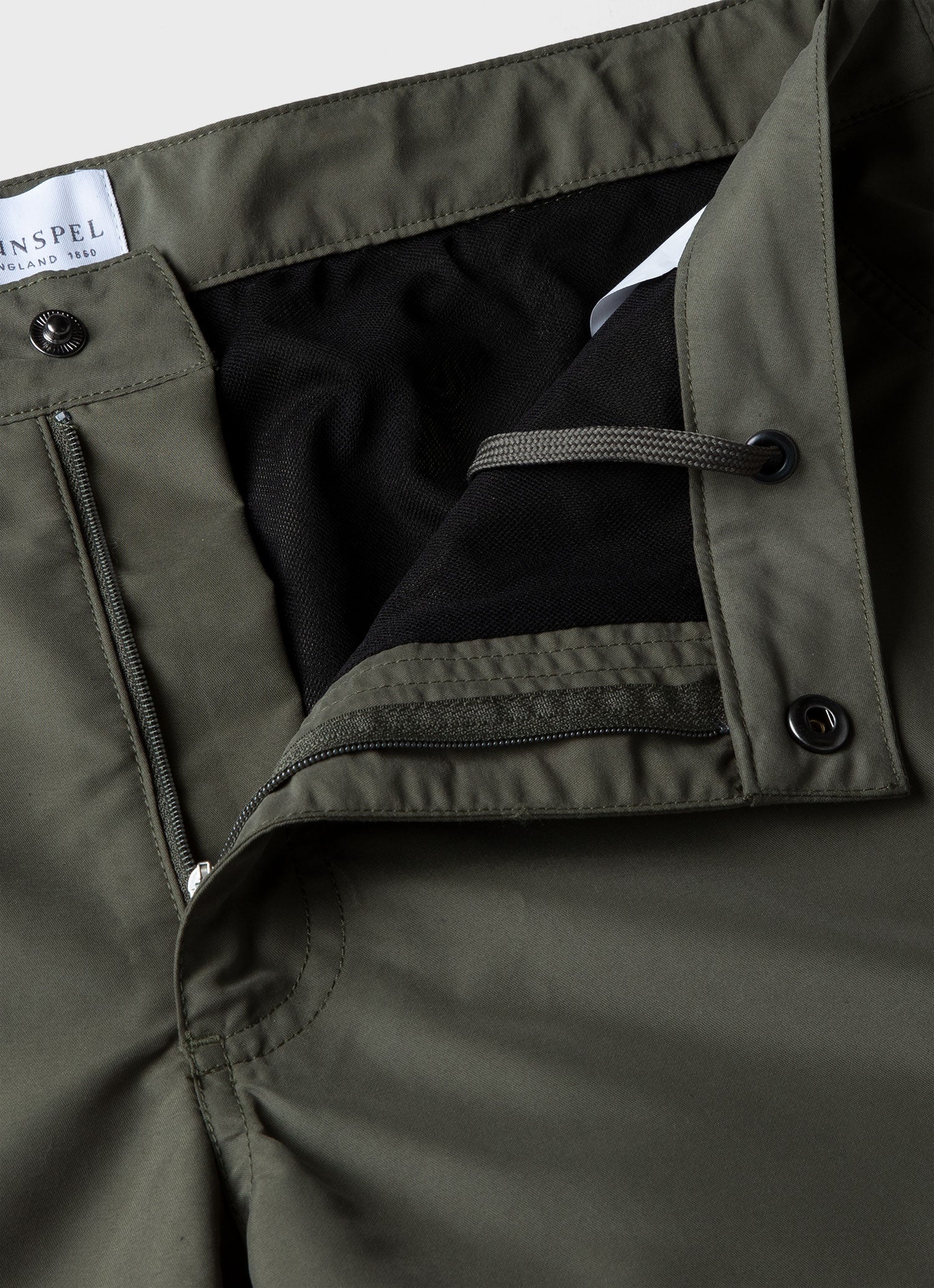 Men's Tailored Swim Shorts in Hunter Green - Image 4