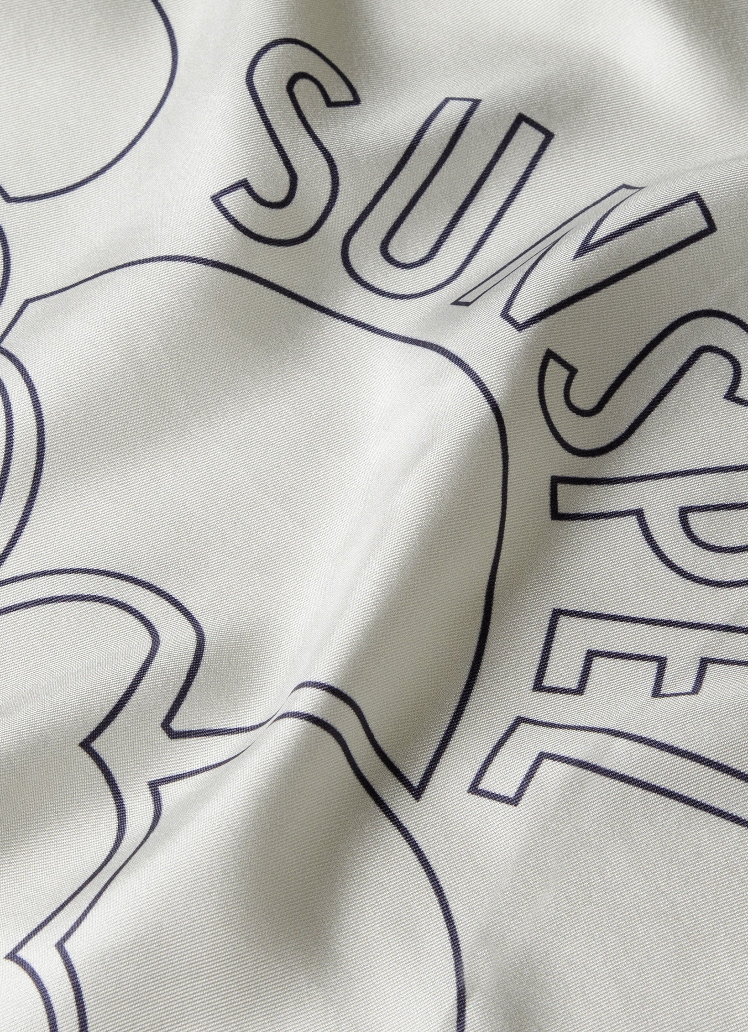 Silk Pocket Square in Ecru - Image 2