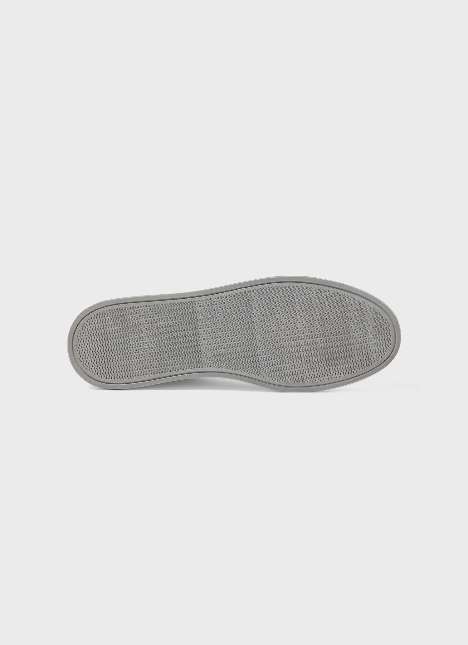 Women's Leather Tennis Shoes in Black - Image 3