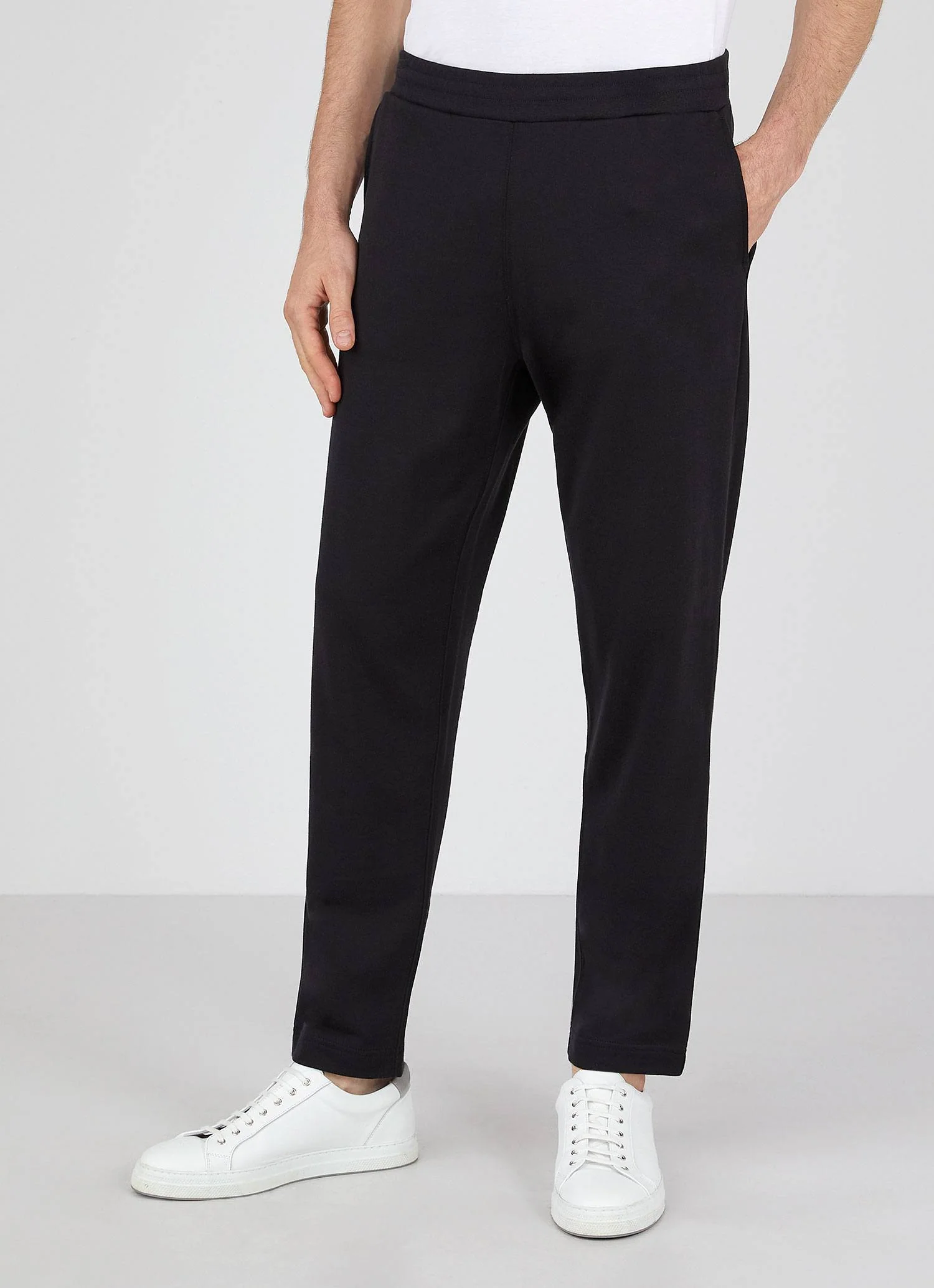 Men's Sea Island Sweatpants in Black - Image 2