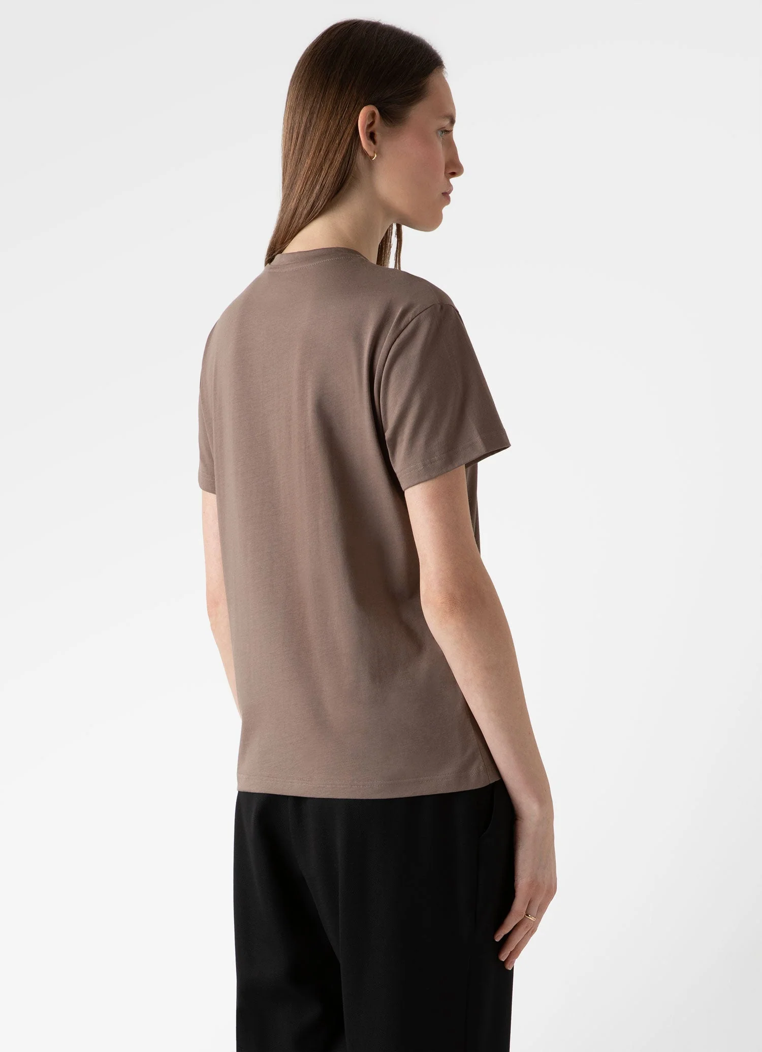 Women's Boy Fit T-shirt in Cedar - Image 4