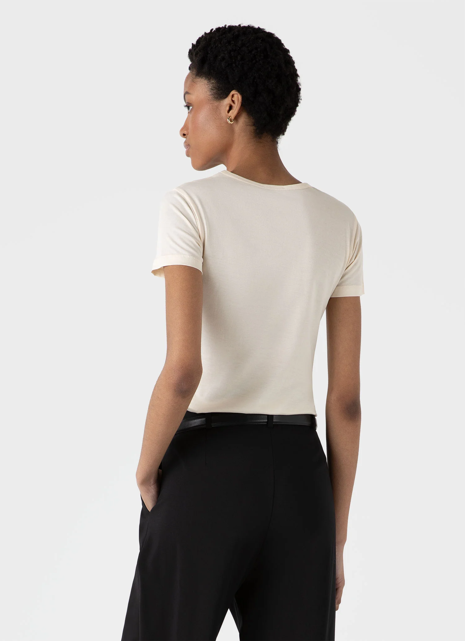 Women's Classic T-shirt in Undyed - Image 3