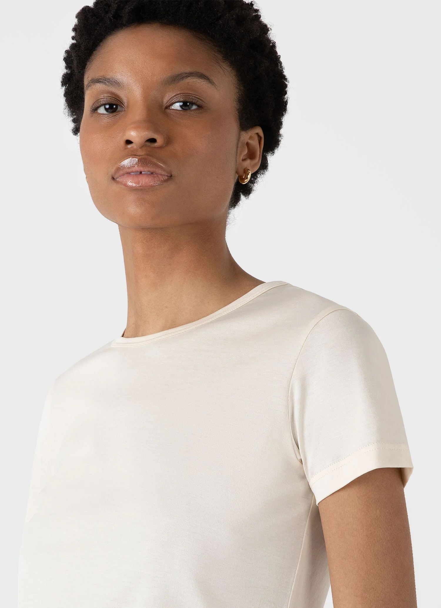 Women's Classic T-shirt in Undyed - Image 4