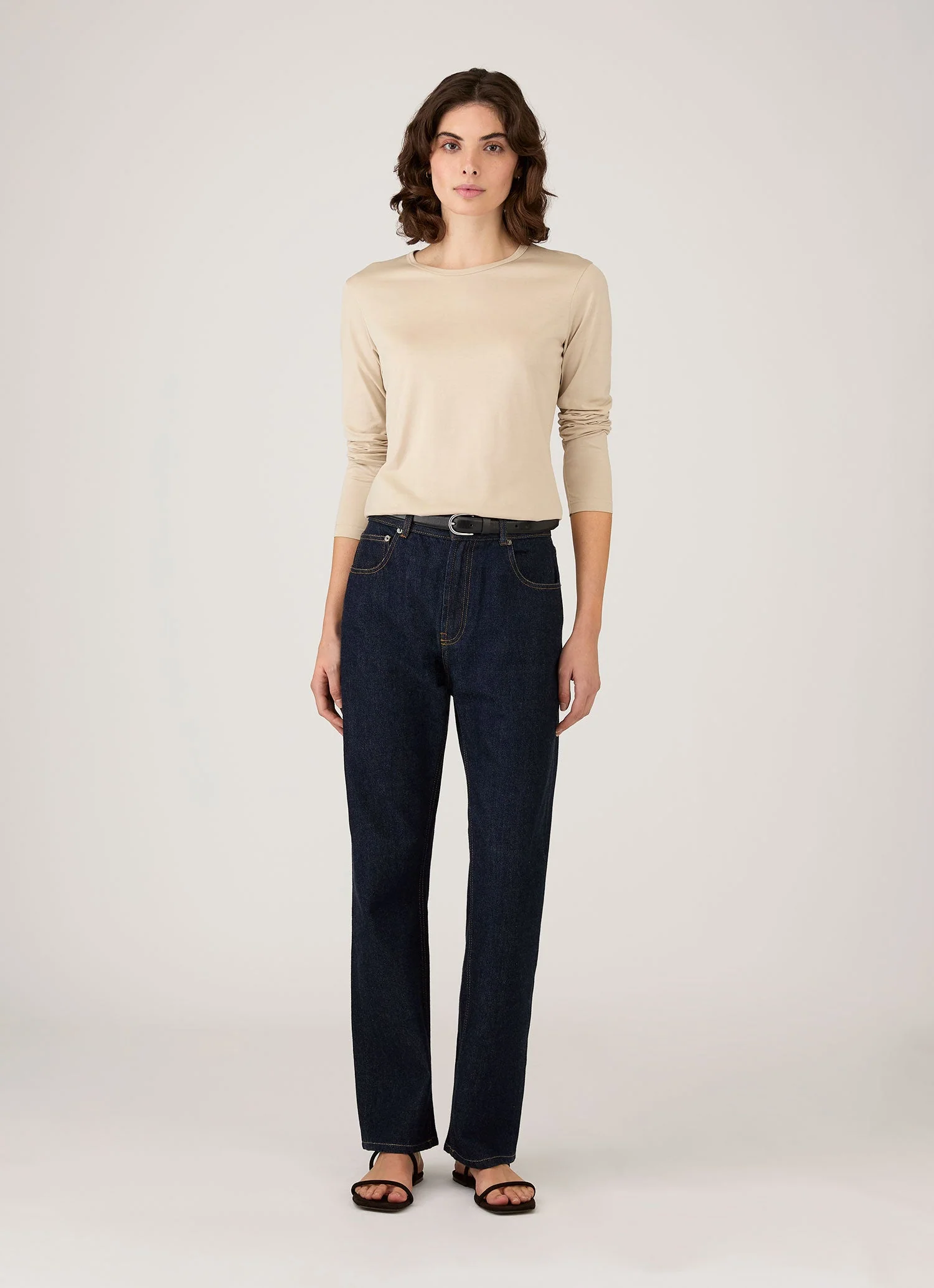 Women's Long Sleeve Classic T-shirt in Hazelwood - Image 2