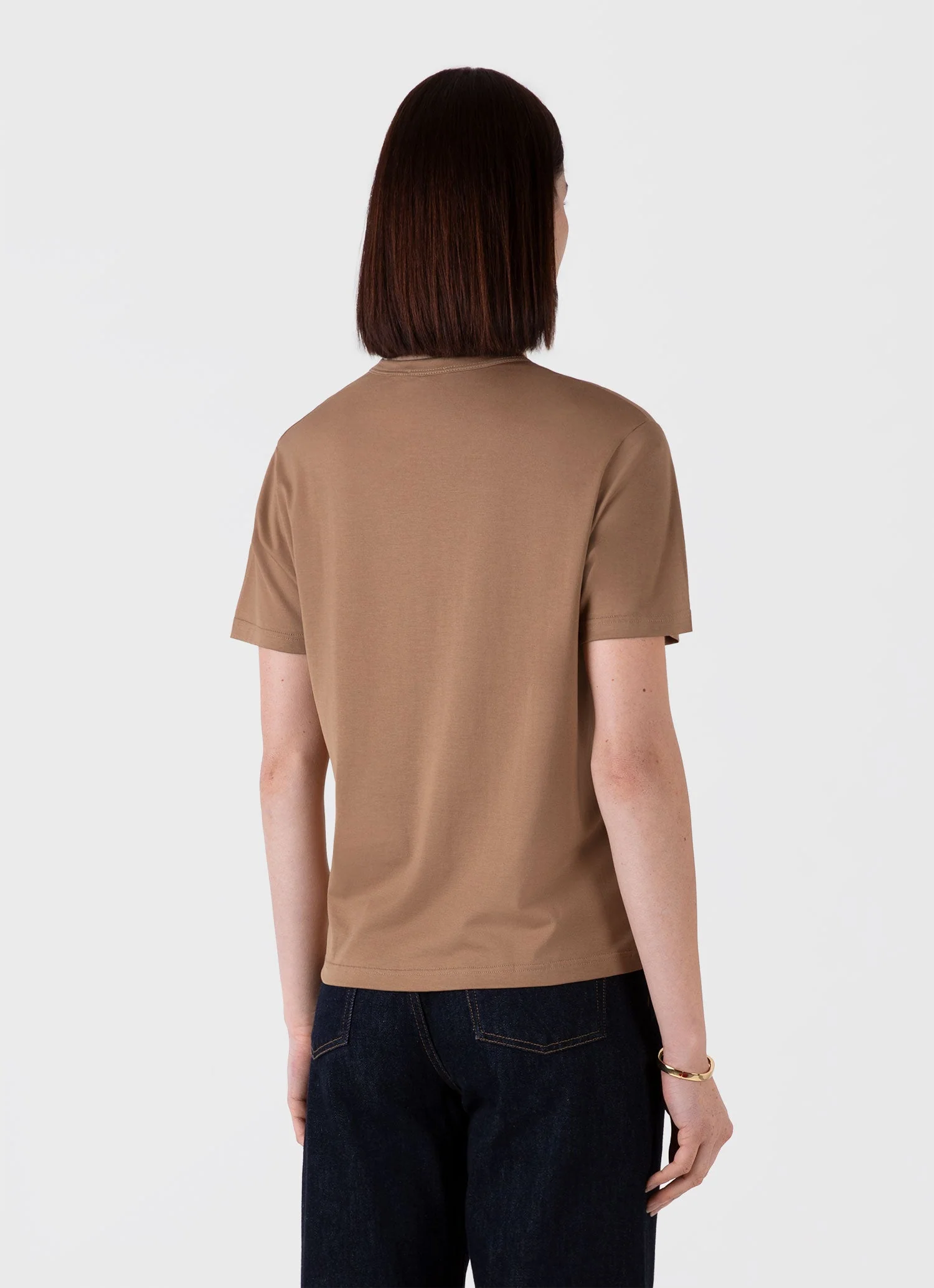 Women's Everyday T-shirt in Almond - Image 3