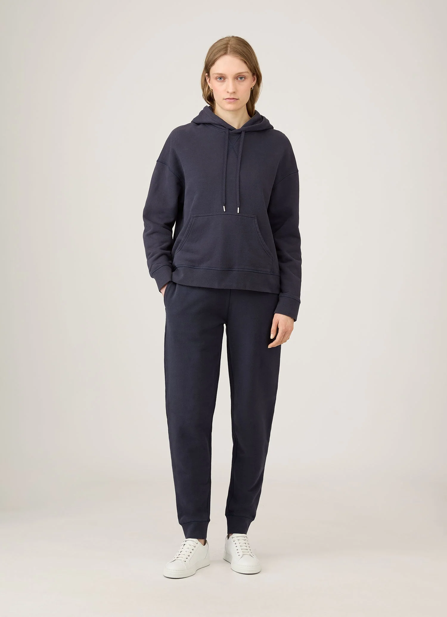 Women's Relaxed Sweatpants in Navy - Image 2