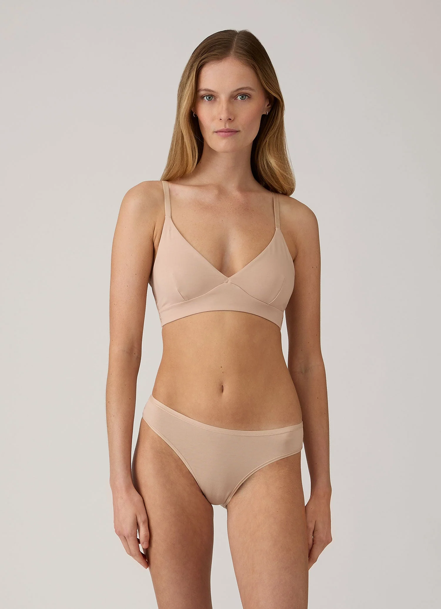 Women's Tencel™ Soft Bra in Beige